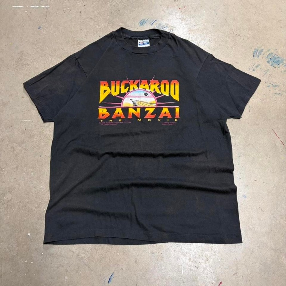 1984 vintage buckaroo single stitch tee‎